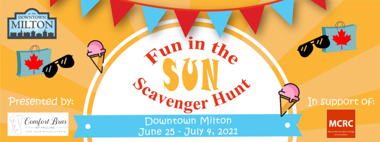 Sponsor the Fun in the Sun Scavenger Hunt - Downtown Milton