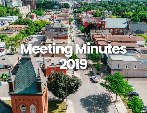 Downtown Milton BIA 2019 Meeting Minutes