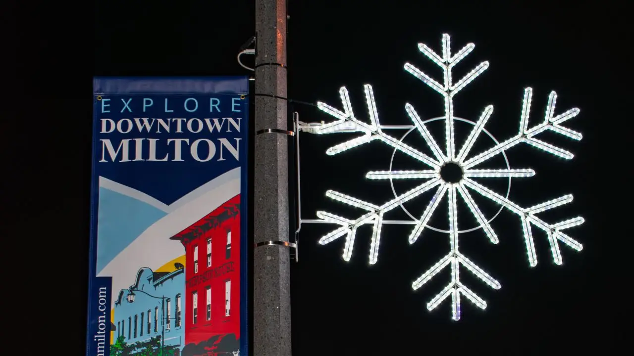 Light Up the Winter Nights in Downtown Milton